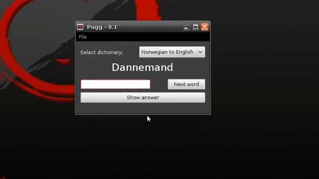 Pugg demonstration, language memorizing tool built with Python смотреть онлайн