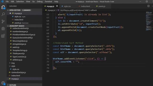 Sort Method смотреть онлайн