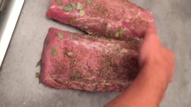 Вяленая свинина (prosciutto) смотреть онлайн