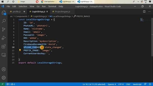 #14 Build ReactJS Project Firebase Chat Application | Profile part-2 смотреть онлайн