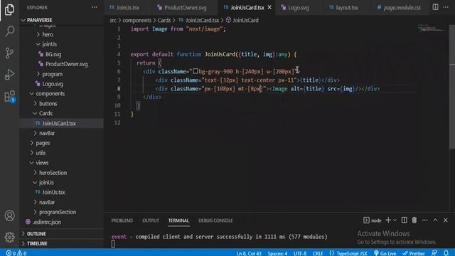 Fourth Session Panaverse website Design with Nextjs 13 and Tailwind смотреть онлайн