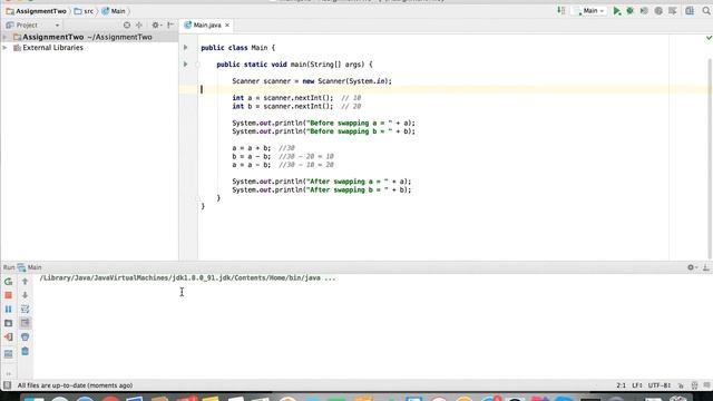 Java Swap Two Variables смотреть онлайн