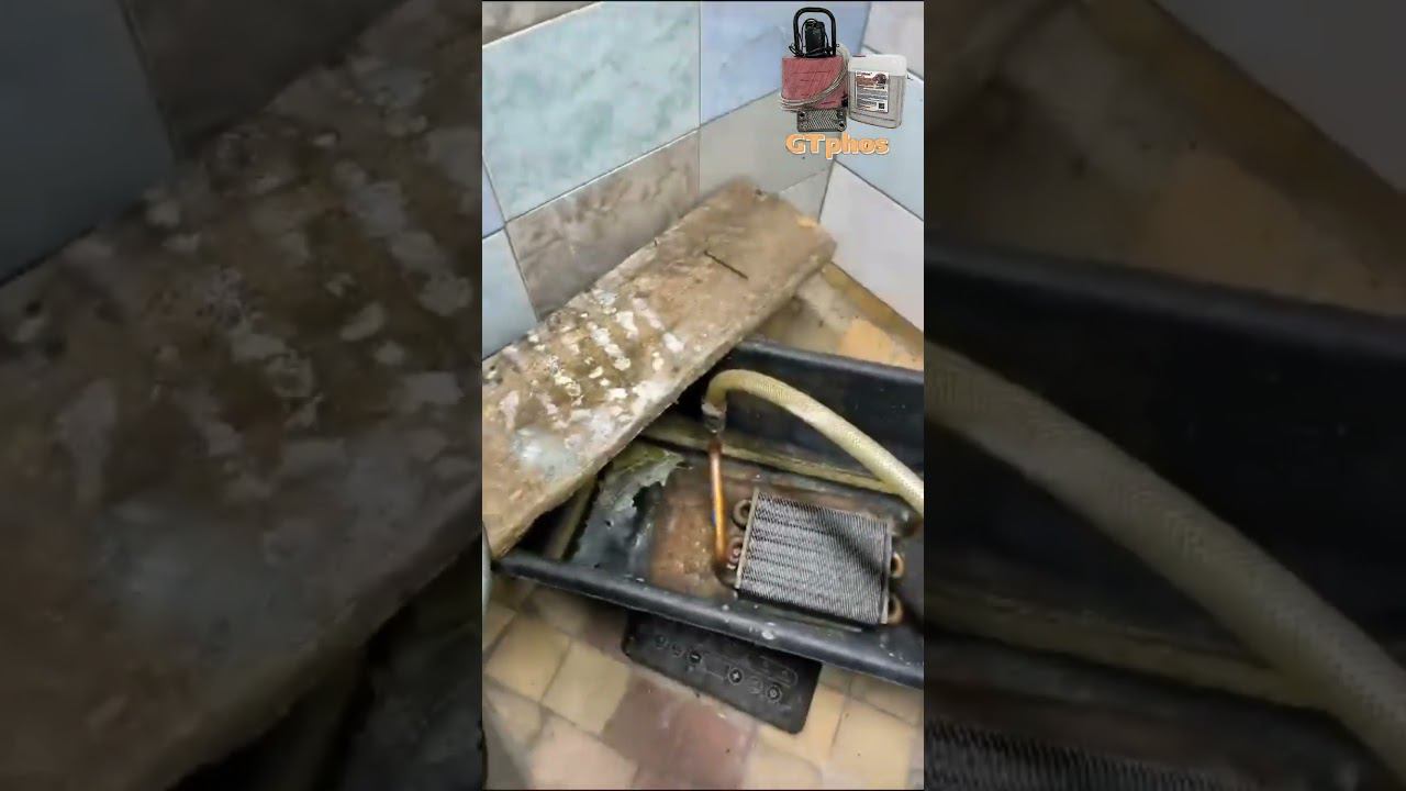 Промывка первичного теплообменника ср-вом #GTphos Universal от партнера в г. Кропоткин #ремонткотла смотреть онлайн
