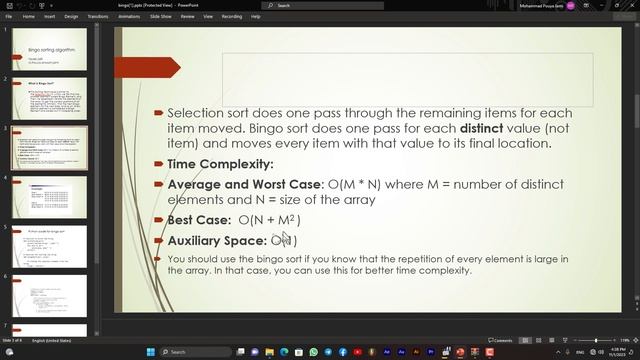 Bingo Sorting in data structure смотреть онлайн