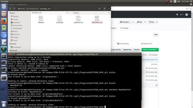 Using GitHub and GitLab: Pulling Files смотреть онлайн