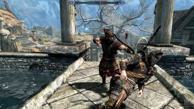 Skyrim - обычный день (ОНЛАЙН МОД Skyrim Together Reborn) смотреть онлайн