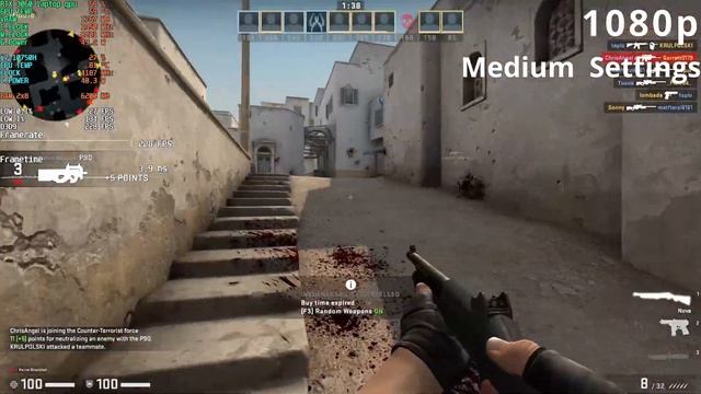 MSI GF75 Thin 10UEK / CSGO : RTX 3060 laptop gpu and i7-10750H | 1080p смотреть онлайн