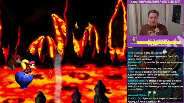 Проходим Donkey Kong Country 2: Diddy’s Kong Quest! Среда страданий, SNES СТРИМ смотреть онлайн