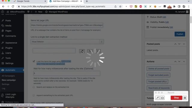 how to auto post from Google trends realtime search trends posts to WordPress posts смотреть онлайн