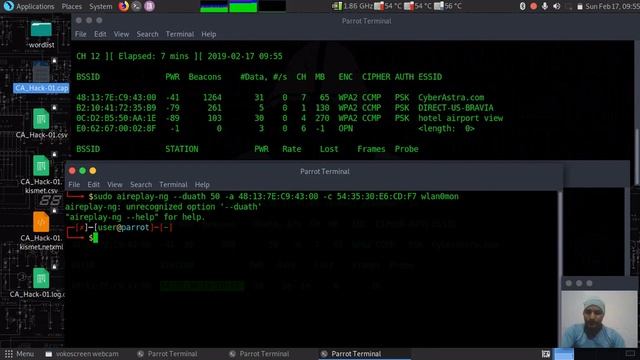 WPA/WPA2 Hacking With Aircrack-ng on Kali/Parrot Linux #CyberAstra #Aircrack-ng смотреть онлайн