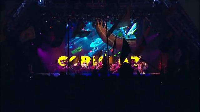 Gorillaz - On Melancholy Hill (Live @ Glastonbury 2010) смотреть онлайн