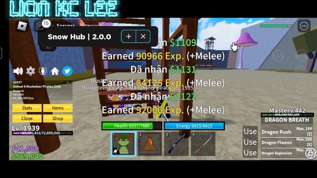 ?Roblox Script Hack?|map Blox Fruits|script By Unknown|script Snow Hub|mobile/PC|Lion Kc Lee