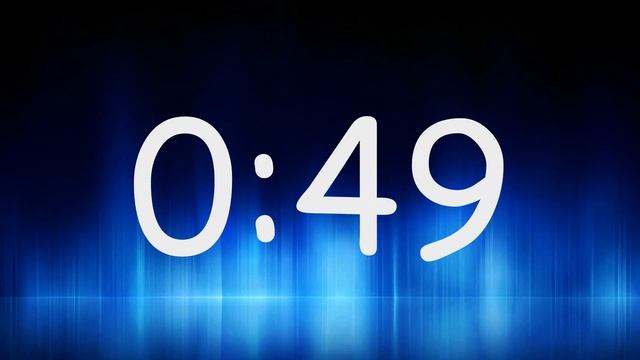 1:40 Minutes Timer / Countdown From 1min 40sec