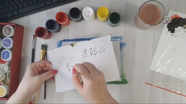 Рисуем вместе. Маки. Пейзаж. смотреть онлайн