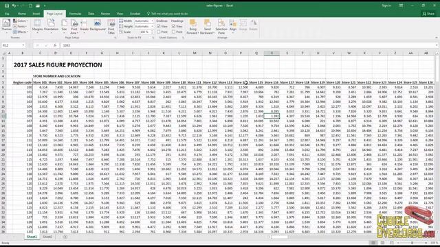 How to use the print range - Microsoft Excel for Beginners смотреть онлайн