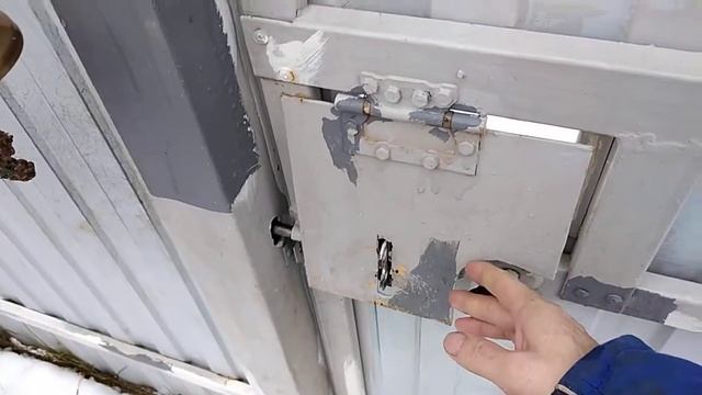 Двухсторонний запор калитки смотреть онлайн