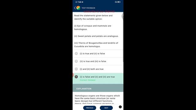 NTA Abhyas App NEET Mock Test 63 Biology (1 45) Detailed Explanation with Pdf Download смотреть онлайн