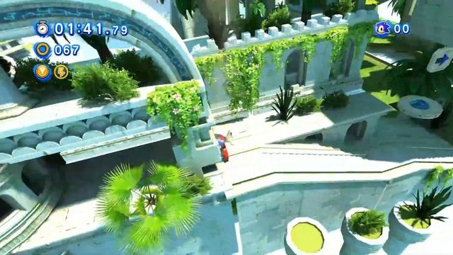 Sonic Generations - Classic Sonic in 3D stage (Sky Sanctuary Zone) смотреть онлайн