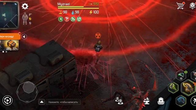 Тест молота зверя леса на Первом Палаче! Насколько он хорош? DoZ , dawn of zombies survival смотреть онлайн