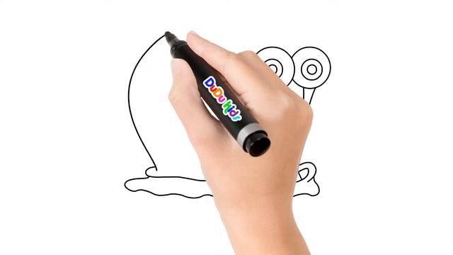 How to draw Gary snail SpongeBob. Step by step Gary drawing. Рисуем улитку Гэри. 怎样画蜗牛小蜗 смотреть онлайн
