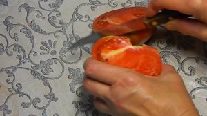 Томат Восхитительный Хой. Тест спелых помидоров №2.