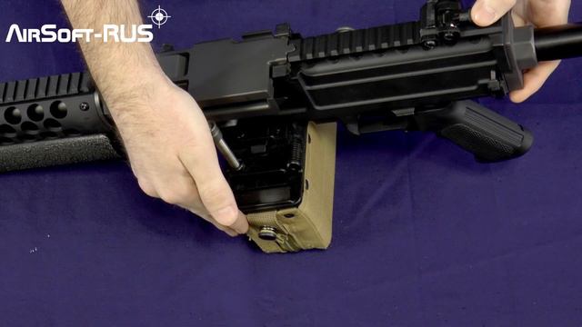 [Обзор] Страйкбольный пулемет KAC STONER LMG (Classic Army) смотреть онлайн