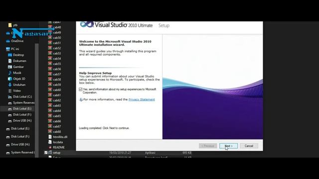 TUTORIAL INSTALASI MICROSOFT VISUAL STUDIO 2010 смотреть онлайн