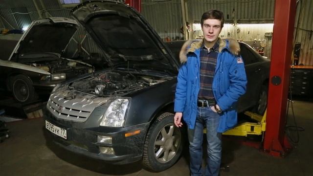 Cadillac STS диагностика и ремонт генератора смотреть онлайн