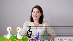 Песенка-распевка "Гуси". Урок по вокалу для детей.