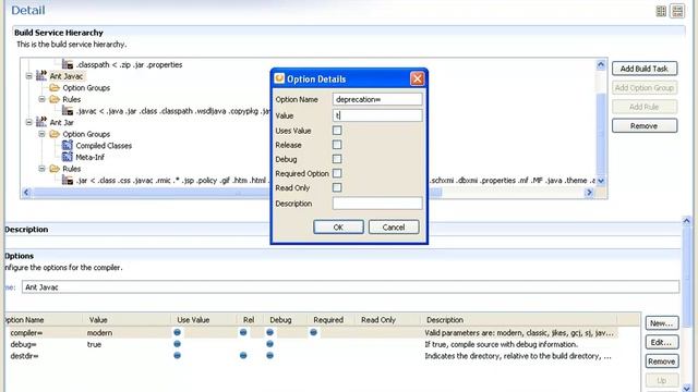 Step 4 - Defining a custom Java Build Service using Ant to manage the compile смотреть онлайн