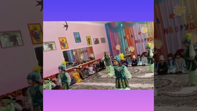 Утренник в честь праздника Нооруз в ДОУ #1 "Дюймовочка города Кадамжай смотреть онлайн
