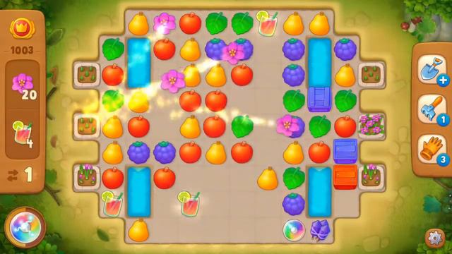 Gardenscapes level 1001-1005 (New elements: Bags of leaves) смотреть онлайн