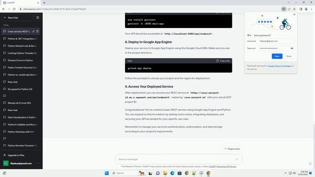 How to create a REST service with Google App Engine and Python смотреть онлайн