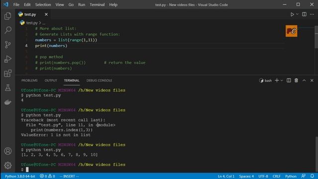 Python Pass list to a function | Python for beginners смотреть онлайн