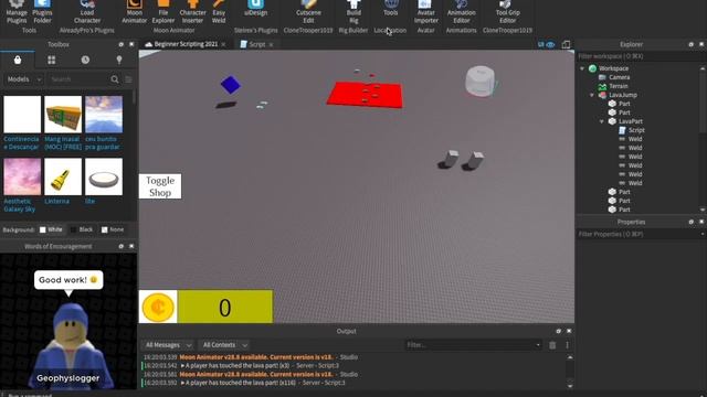 How To SCRIPT ON ROBLOX in 2021 | How To Script On Roblox Studio For Beginners | Part 13 смотреть онлайн