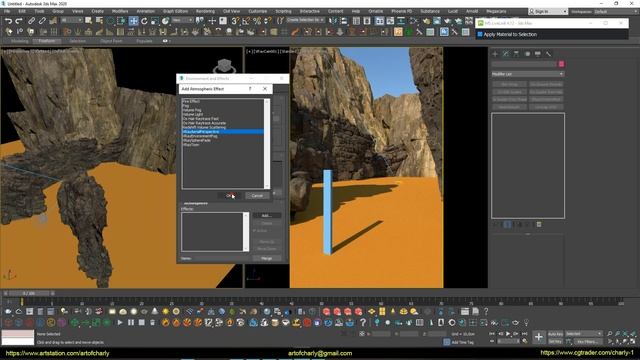 Creating an environment concept in 1 hour. Part 1. V-Ray GPU Next, Megascans, ForestPack, 3dsmax смотреть онлайн