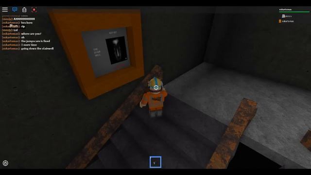 (Long Version) SCP-087 ROBLOX. Playing with my friend. смотреть онлайн