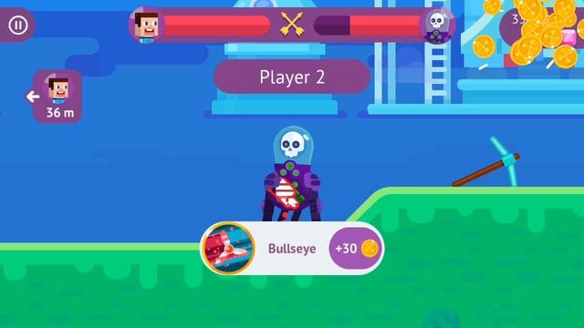 Bowmasters (Боумастер) Видео Игра про ДУЭЛЬ ГЕРОЕВ СОСТАВАМИ ОТ ПОДПИСЧИКОВ на телефоне смотреть онлайн