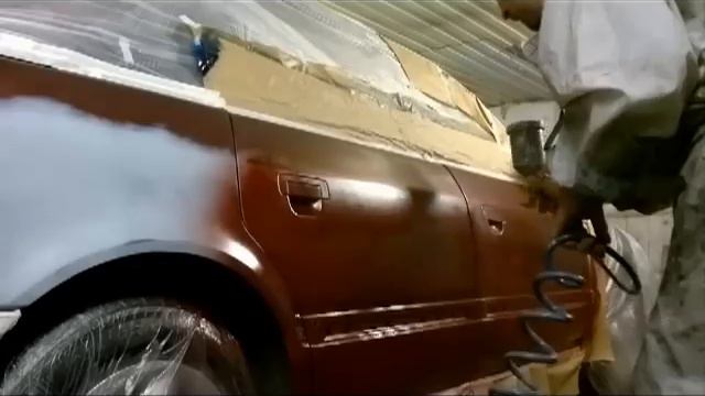 Быстрый урок покраски автомобиля смотреть онлайн