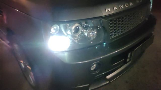 Range Rover Sport модернизация света фар от Ledstudio смотреть онлайн