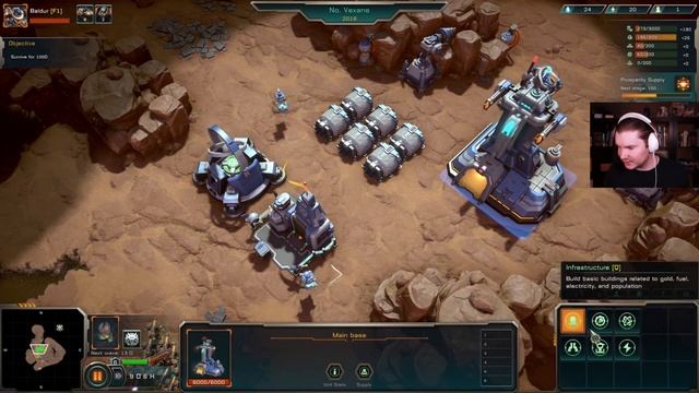 REAL TIME STRATEGY GOODNESS! (Survival Mode) Alien Marauder Playtest #1 смотреть онлайн