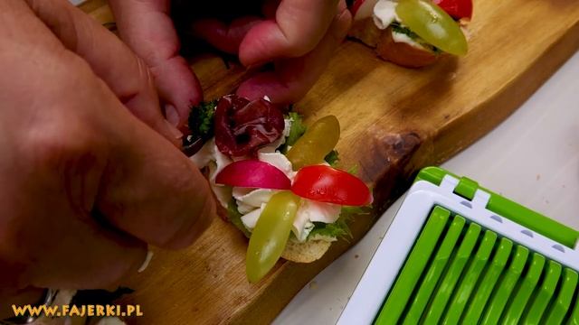 Trzy sposoby na Szybkie kanapki z mascarpone na bagietce смотреть онлайн