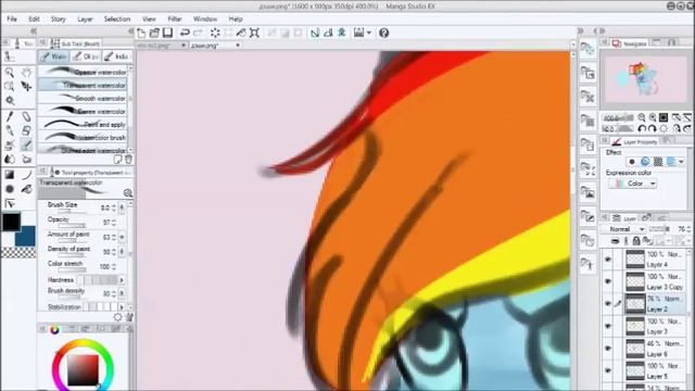 [Speedpaint] Rainbow Dash Chibi