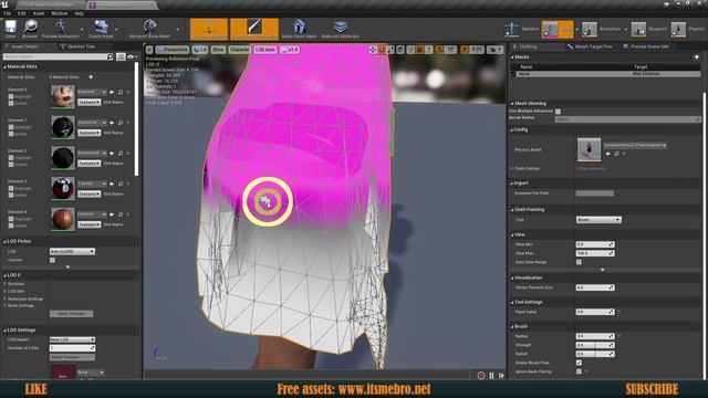 UE4 Cloth Simulation Tutorial смотреть онлайн