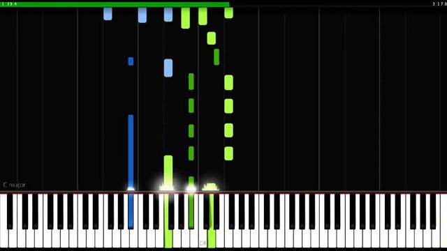 Adele - Make You Feel My Love │ Synthesia Piano Tutorial смотреть онлайн