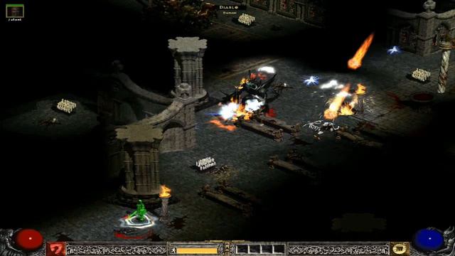 Diablo 2 HD Graphical Enhancement High Resolution + Char Hack Test смотреть онлайн