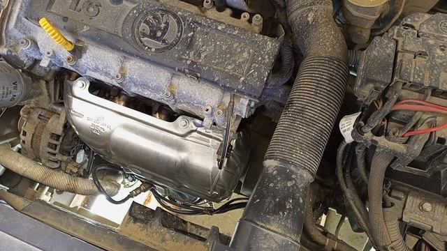 Выпускной улучшенный коллектор для моторов VAG CFNA 105л.с.