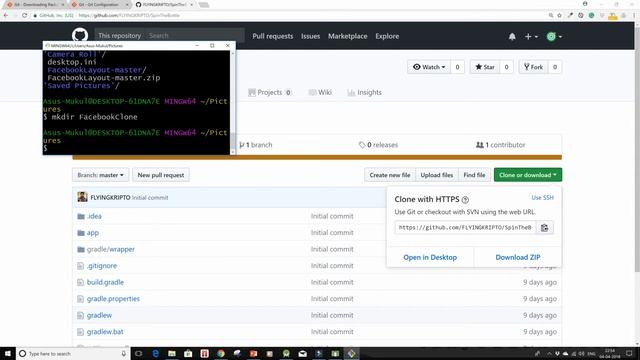 #git_github Cloning a Git Repo Onto Your System Using Git Bash смотреть онлайн