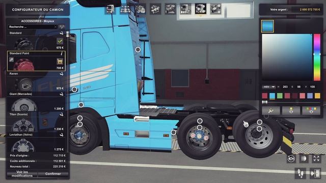 [ ETS 2 1.45 BÊTA ] VOLVO NEW FH BY KP TRUCK DESIGN | UPDATED BY SANAX смотреть онлайн