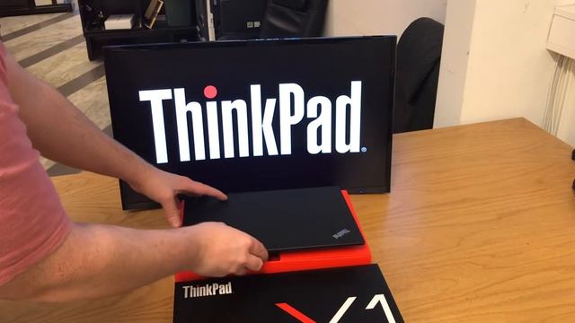 Lenovo X1 Carbon unboxing смотреть онлайн